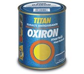 PINTURA OXIRON MARTELE GRIS PLATA  750 ML TITAN