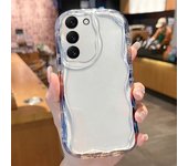 Clear Soft Wave Phone Case for Samsung Galaxy A55 5G A54 A53 A52 A51 A50 A35 A34 A24 A23 A22 A05 A04E A14 A13 A21S Bumper Cover