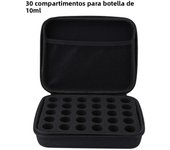 30/60 Bottles Essential Oil Case 10ML 15ML Perfume Oil Essential Oil Box Travel Portable Carrying Holder Nail Polish Storage Bag