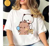 Bubu And Dudu t shirt women comic t-shirts girl y2k funny Japanese clothing