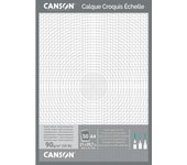 Papel de dibujo técnico CANSON, DIN A4, 90/95 g/m2