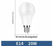 6pcs Bombillas LED E27 E14 Para Sala De Casa 3W 6W 9W 12W 15W 18W 20W Luz Blanca Calefacción Eficiente Con Chip 2835 Vida Útil De 50000 Horas