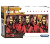 Puzzle 1000 Piezas La Casa de Papel Panorámico - Clementoni