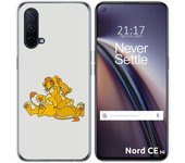 Funda Silicona para OnePlus Nord CE 5G diseño Leones Dibujos