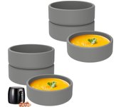3Pcs Air Fryer Egg Mold Silicone Egg Poacher Cups Nonstick Egg Boiler Mould Cup Microwave Cooker Egg Bite Maker for Oven Kitchen