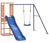 vidaXL Parque infantil de exterior Casa de Juegos Niño Material Madera maciza de pino impregnada, Madera de pino maciza, Madera maciza douglas