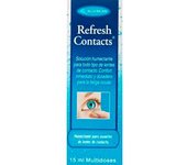 Solución Humectante Refresh Contacts 15ml para Lentillas - Alivia Fatiga Ocular