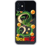 Funda original compatible con iPhone 12 Mini con un diseño de Dragon Ball Z Shenron y Bolas