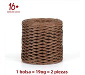 190g Raffia Yarn, Straw Paper Yarn Made in Bamboo Fiber, Handmade DIY Materials, Suitable for Making Summer Hat, Slippers, Bags, Cup Sets, Various Cute Ornaments, Hanging Ornaments, Ropes for Wrapping Gift Boxes and Bouquets, Etc. 1 Bag = 190g = 2