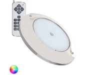 Ledkia Foco Piscina Superficie LED RGB Sumergible 12V AC IP68 Acero Inoxidable 35W Sí RGB