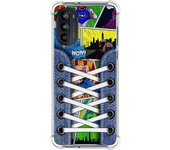 Funda Silicona Antigolpes para Motorola Moto G52 4G diseño Zapatillas 14 Dibujos