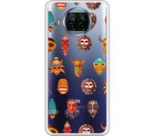 Funda compatible con Xiaomi Mi 10T Lite - Patron mascaras africanas