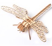 Wooden Multi-insect Three-dimensional 3D Puzzle Puzzle Toy Children's Advanced Educational Toy Creative Assembly Model