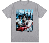 2024 Rapper YoungBoy Never Broke Again High Quality Aesthetics Short Sleeves Oversized T-shirt Men Hip Hop Vintage T Shirts