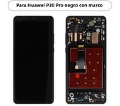 6.47"AMOLED For Huawei P30 Pro LCD Display Digitizer Replacement Parts For Huawei VOG-L29 VOG-L09 VOG-L04 LCD Touch Screen