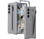 Magnetic Hinge Protection Hard PC Phone Cover for Samsung Galaxy Z Fold 6 5 Case Shockproof with Screen Protector Touch Pen