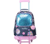 Totto Mochila infantil ruedas Sweet Candy L -Dimensiones:34.5 x 47 x 22 cm-Material: Poliester