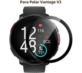 For Polar Vantage V3 Smart Watch Band Full Cover HD Clear Plating Soft PET PMMA Film 3D Curved Screen Protector