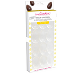 Glotomania - Molde para Chocolate Scrapcooking - Huevos - Plástico PS - Calidad Alimenticia