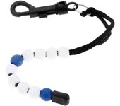 1 pieza de marcador de bolas de golf con clip (rojo), marcador de pelota de golf, marcador de putter para árbitros, caddies y golfistas
