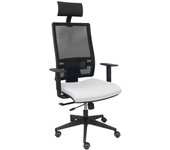 Piqueras Y Crespo Silla de Oficina Ergonómica con Brazos Regulables y Cabecero Fijo