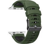 Breathable Silicone Strap For Apple Watch Ultra2 49mm Band Bracelet Wristband For Apple Watch Series 9 8 7 SE 6 45 44 42 41 38mm
