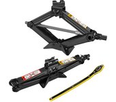 Gato de tijera portátil para coche, herramienta de reparación de automóviles, plegable, manual, 2T