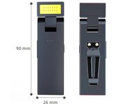 Portable MINI LED Flashlight Rechargeable Powerful Work Light 180° Rotatable Emergency Torch for Outdoor Camping Car Inspection