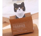 5 Piece Kitty Sticky Notes Cute Notepad Memo Pad Decoration Cat Stationery