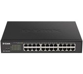 D-link switch semigestionable 12 puertos gigabit poe 100w + 12 puertos gigabit