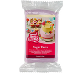 Fondant Funcakes Lila Pastel 250 G - Ideal para Decorar Tartas, Cupcakes y Galletas