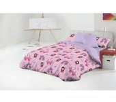 JAVIER LARRAINZAR  Juego nordico 3 piezas con bajera princesas - Juego Nórdico diseño elegante y moderno + suavidad y confort para un descanso óptimo - Juego nordico ideal para todas las estaciones