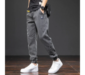Harem Jeans Summer Cargo Pants Men Ankle-Length Pants Denim Baggy Casual Jogger Trousers Male Clothing Plus Size 6XL 7XL 8XL