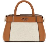 Bolso Guess Mujer Anadela Mini Satchel Piel Coñac Natural
