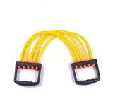 Five-tube chest expansion puller detachable pull rope chest muscle arm strength training fitness equipment elastic belt