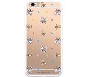 Funda original compatible con iPhone 6 Plus o 6S Plus con un diseño de T&j Patron Love