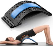 Back Stretcher for Back Pain Relief Multi-Level Back Cracker Board, Lower and Upper Back Support for Herniated Disc Fitness Yoga