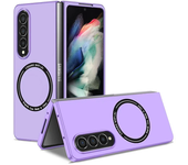 Fashion Ultra Thin Magnetic Magsafing Case for Samsung Galaxy Z Flip 6 5 4 3 2 1 4G 5G Fold 6 5 4 3 2 1 Wireless Charging Cover