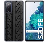 Tumundosmartphone Funda Gel Tpu para Samsung Galaxy S20 FE diseño Neumatico Dibujos