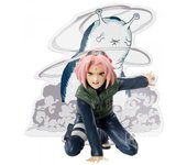 Figura banpresto naruto shippuden panel spectacle haruno sakura 9cm