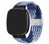 Braided Solo Loop Strap for Fitbit Versa 3 4 Band Adjustable Nylon Sport Watchband Bracelet for Fitbit Sense 2 Bands Watchband