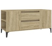 vidaXL Mueble de TV madera contrachapada 102x44,5x50 cm, Mueble de Salon, Mueble TV, Mueble TV salon, Mesa de TV, Mueble tele