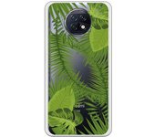 Funda compatible con Xiaomi Redmi Note 9T 5G - Hojas Verdes CL