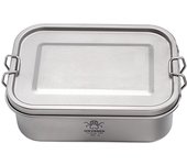 Camping Bento Box Titanium Bento Box Outdoor 800ml Lunch Box Rectangle Food Storage Container