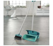 Leifheit 41405 recogedor de polvo Negro, Gris, Turquesa