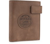 Lois - Carteras Para Hombre Piel. Cartera Hombre Piel Con Monedero Y Múltiples Compartimentos , Billeteras Y Monederos. Cartera LOIS Hombre. RFID 207721