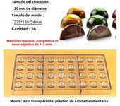 Chocolate Candy Mold Baking Polycarbonate Chocolate Molds Confectionery Bonbons Form Mould Kitchen Baking Pastry Bakery Tools