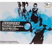 Madform Vaselina Deportiva Vaselina deportiva con una alta resistencia al agua y al sudor - Caja de 24 sobres monodosis de 10 ml