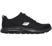 Zapatilla Skechers M Flex Advant Bendon Work BLK