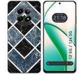 Tumundosmartphone Funda Silicona para Realme 12 5G / 12x 5G diseño Mármol 06 Dibujos